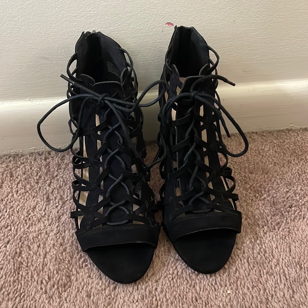 Black heels